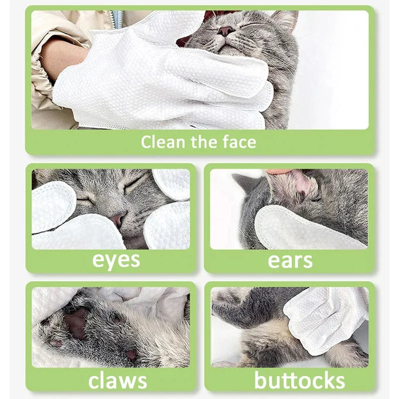 2-in-1 Pet Gloves