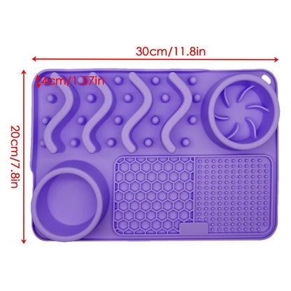 CalmLick™ Slow Feeder Mat 🐶🧡 — Stress Relief & Healthy Eating