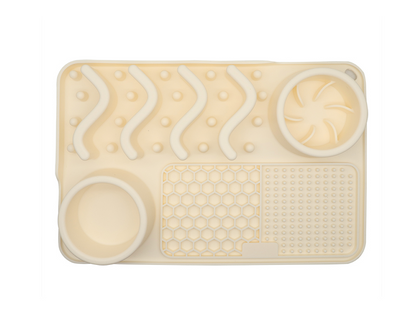 CalmLick™ Slow Feeder Mat 🐶🧡 — Stress Relief & Healthy Eating